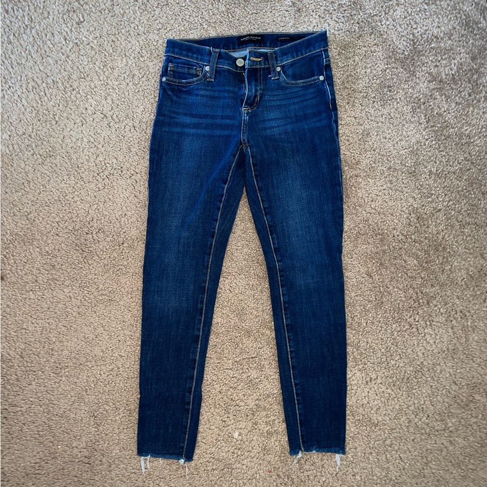 Banana Republic mid rise skinny Jean, size 24p